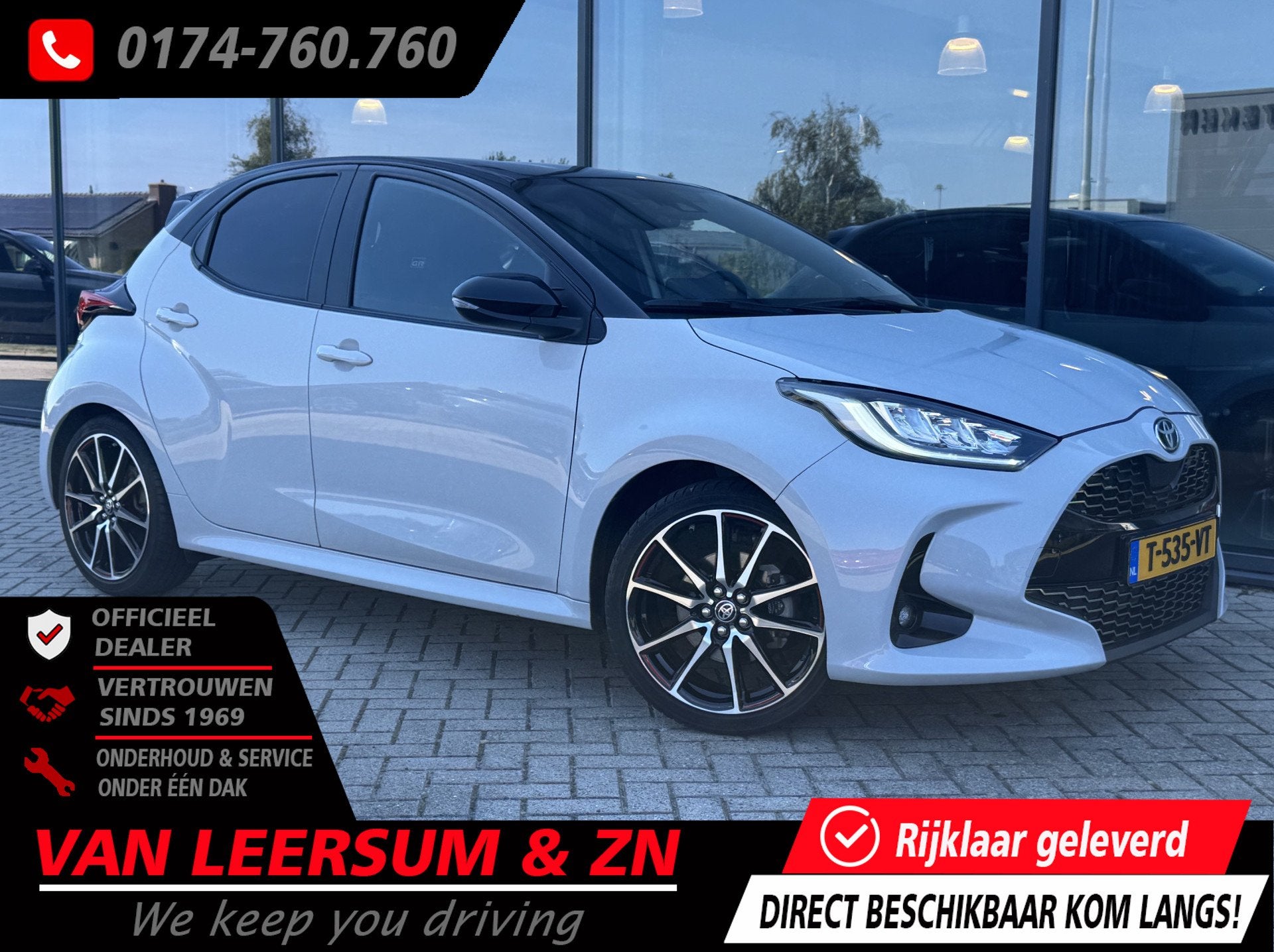 Toyota Yaris 1.5 Hybrid GR Sport | Full LED | Keyless | Carp, 450 kg, Gebruikt, 450 kg, 1490 cc