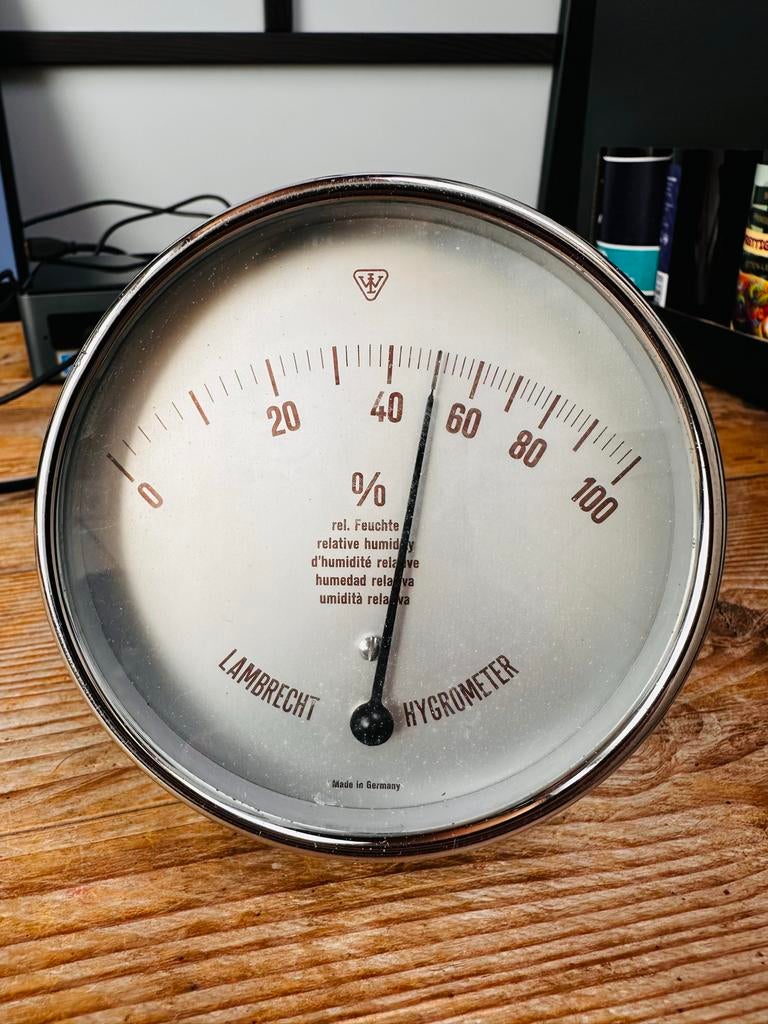 Lambrecht Hygrometer, Ophalen of Verzenden, Gebruikt, Weerstation