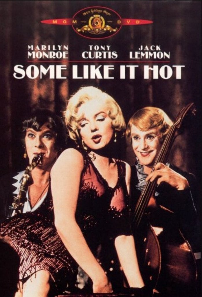 Some Like It Hot (1959) Jack Lemmon Marilyn Monroe CLASSIC, Engels, Alle leeftijden, Nederlands, Ophalen of Verzenden