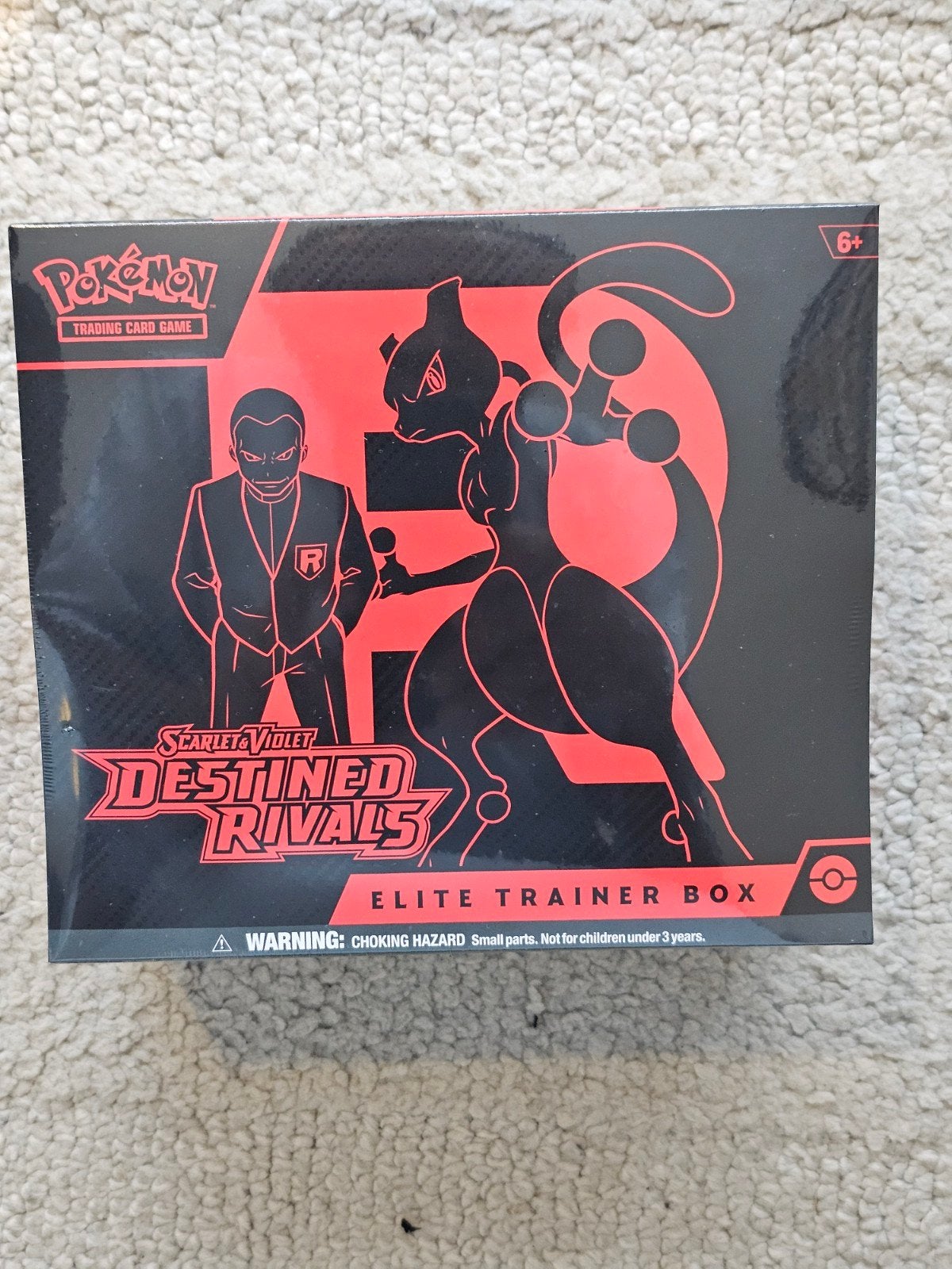 Pokémon Scarlet & Violet Destined Rivals Elite Trainer Box, Ophalen of Verzenden, Nieuw, Overige typen, Foil
