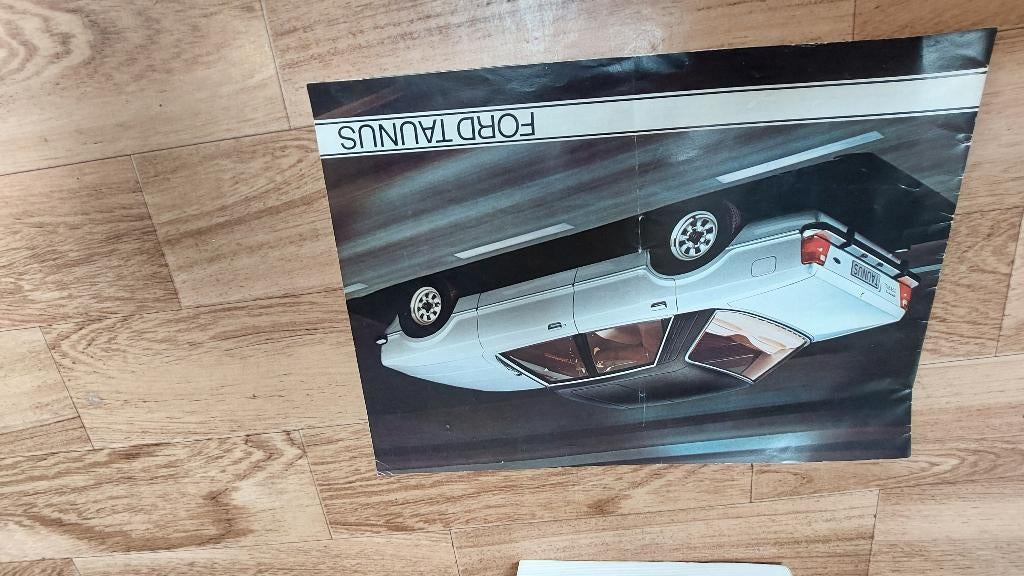 Ford Taunus  folder, Ophalen of Verzenden, Auto's