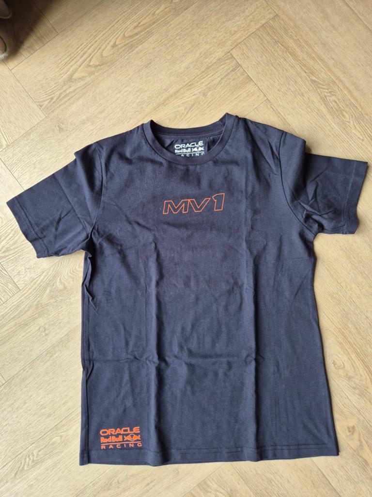 Shirt maat 164 RedBull racing, Kinderen en Baby's, Jongen of Meisje, Ophalen of Verzenden, Zo goed als nieuw, Oracle red Bull racing