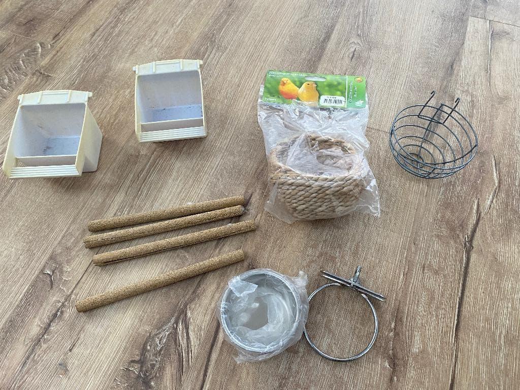 Vogelkooi accessoires, Dieren en Toebehoren, Ophalen, Nieuw, Metaal, Vogelkooi