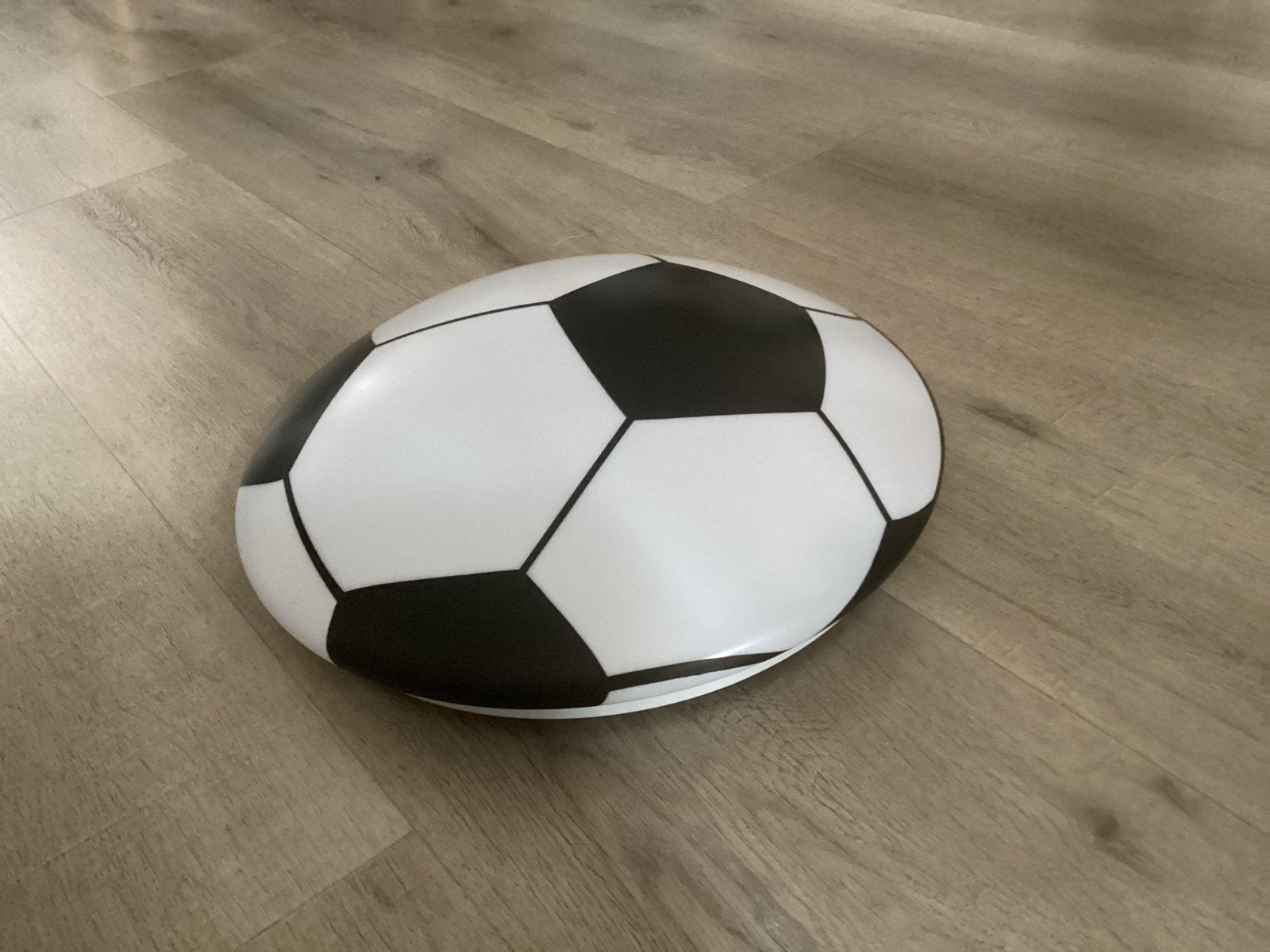 Plafondlamp voetbal voor kinderkamer, Ophalen, Overige merken, Kunststof, Zwart