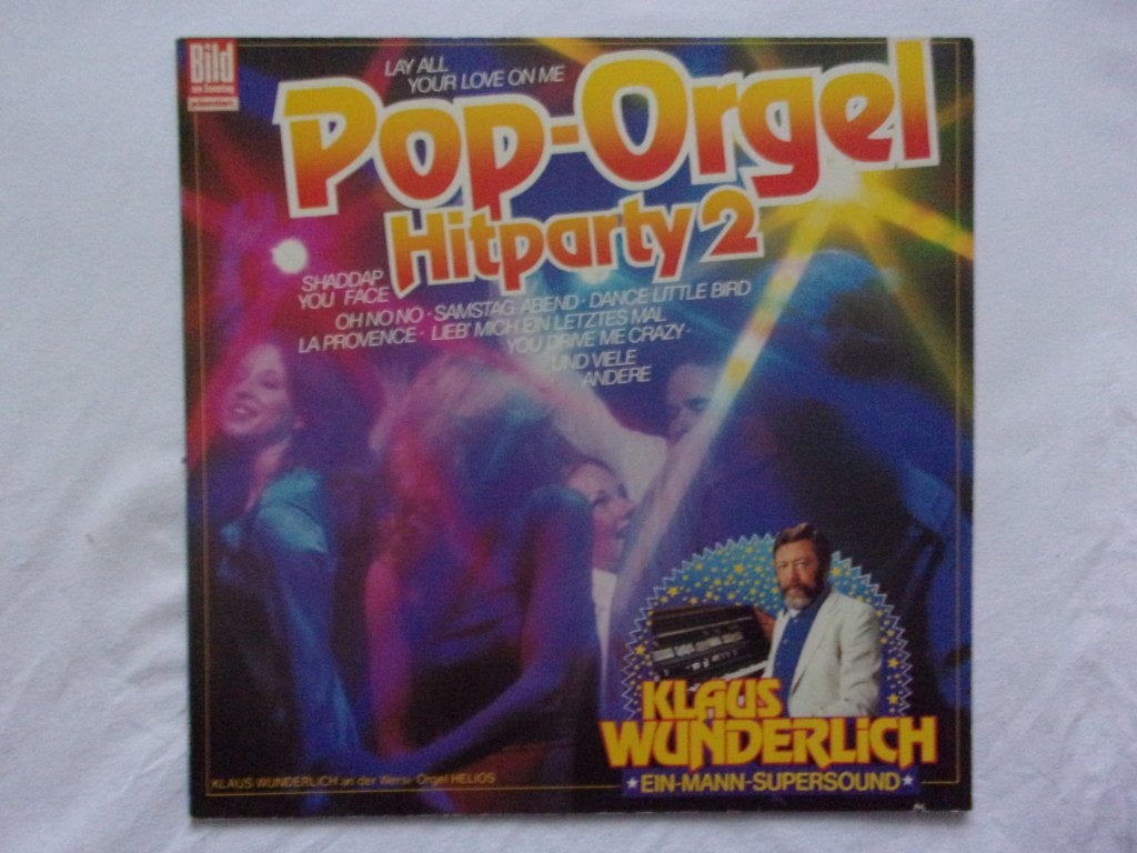 Klaus Wunderlich - Pop orgel hitparty vol 2 LP, LP, Gebruikt, Pop, Ophalen of Verzenden