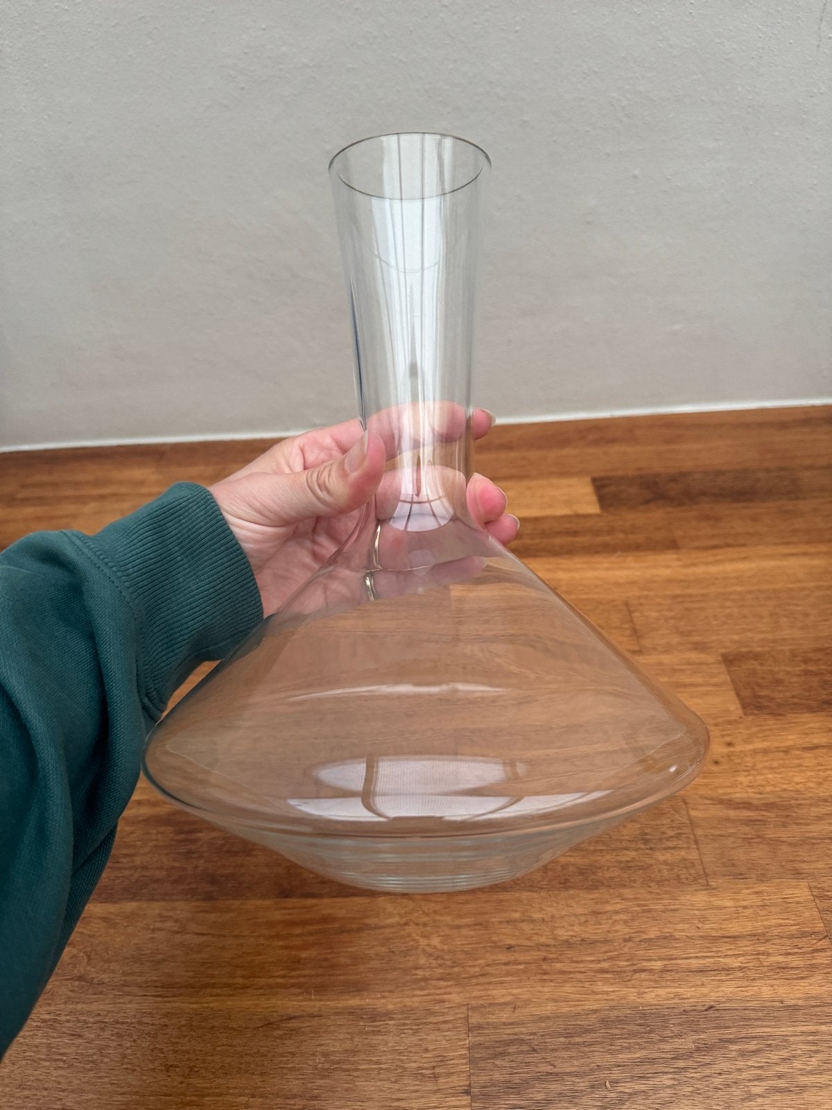 Schott Zwiesel decanteer karaf- Zo goed als nieuw, Huis en Inrichting, Glas of Glazen, Ophalen of Verzenden, Overige stijlen, Glas