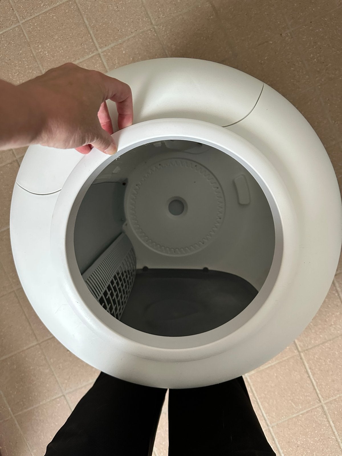 Poopy Nano 2 trommel, vroeg model met rubber mat, Ophalen, Gebruikt