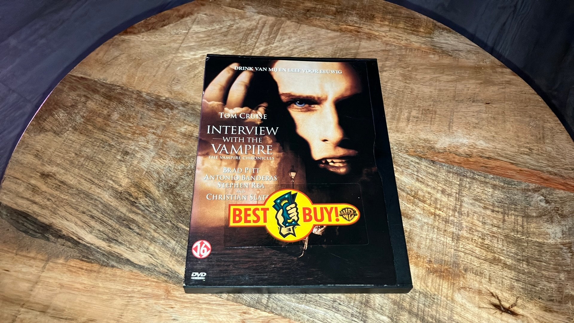 Interview with the Vampire dvd     (2), Vanaf 12 jaar, Ophalen of Verzenden, Zo goed als nieuw, Overige genres