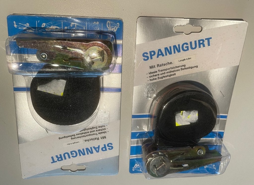 Spanband  4,6m, Auto diversen, Aanhangwagen-onderdelen, Ophalen of Verzenden, Nieuw