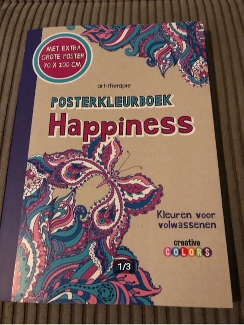 happinez kleurboek, Ophalen of Verzenden, Nieuw, Overige onderwerpen, Overige typen
