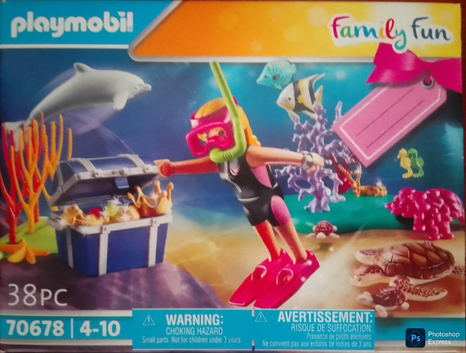 Gift Set Family Fun Schatduiker 70678, Ophalen of Verzenden, Zo goed als nieuw, Complete set