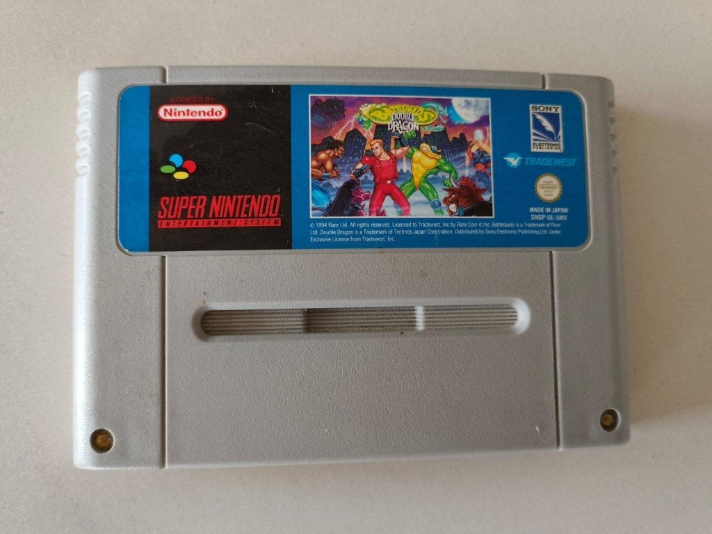 Battletoads & Double Dragon voor de SNES, Spelcomputers en Games, Vechten, 2 spelers, Ophalen of Verzenden, Zo goed als nieuw