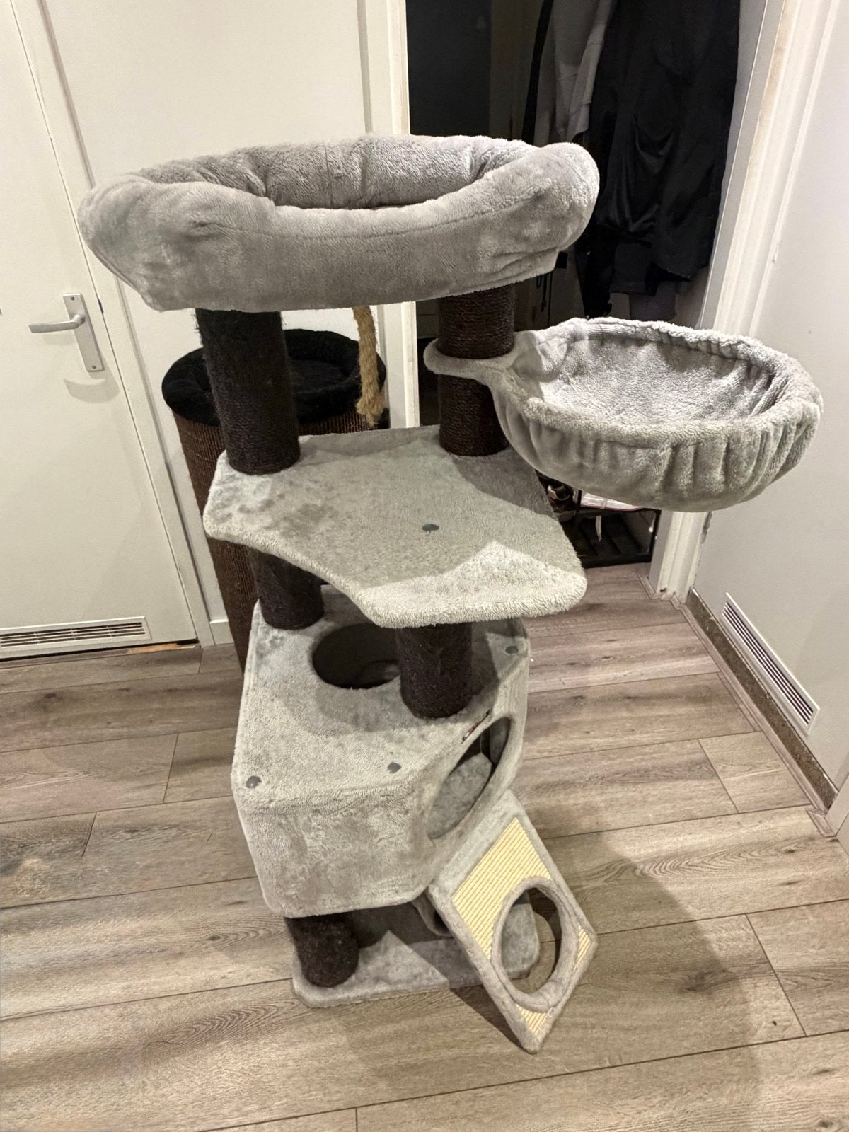 Katten krabpaal, Dieren en Toebehoren, Ophalen, Zo goed als nieuw, Krabpaal