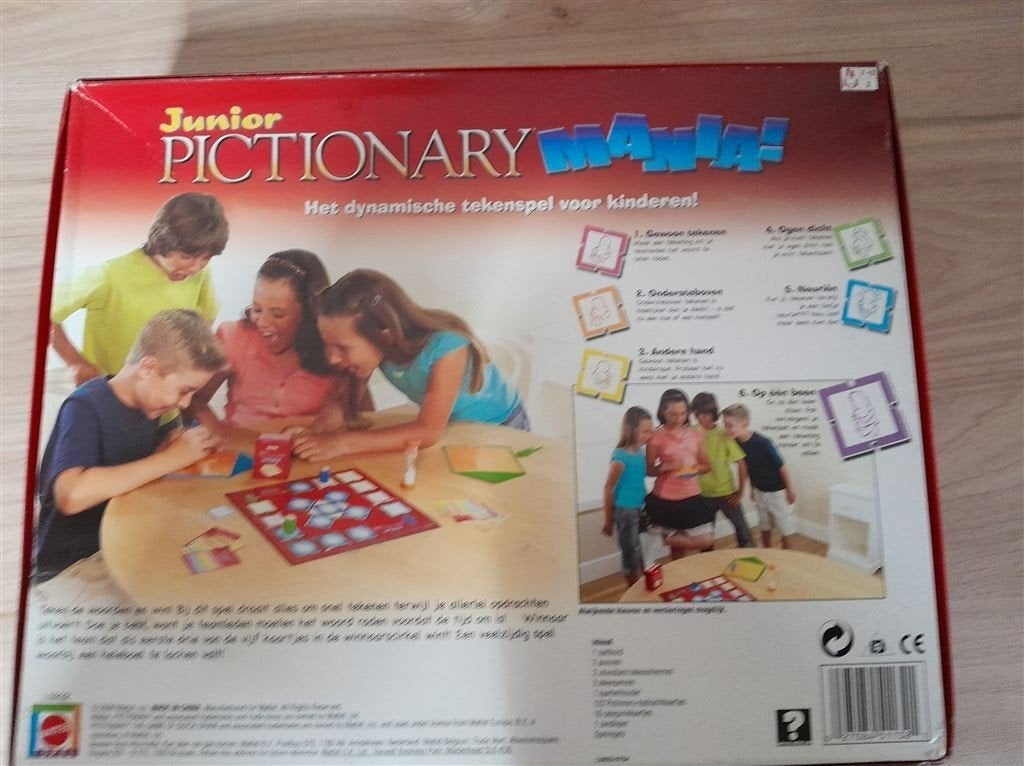 pictionary junior mania [s1247], Verzenden, Zo goed als nieuw