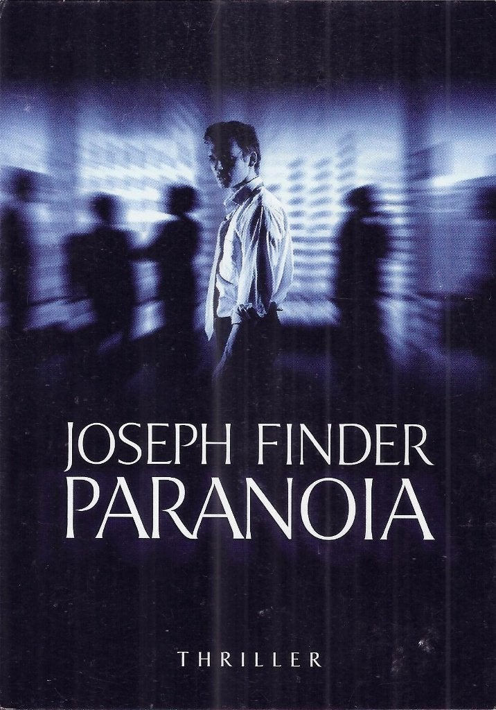 K6733 ongelopen ansichtkaart thriller joseph finder paranoia, Ophalen of Verzenden, 1980 tot heden, Ongelopen, Sterren en Beroemdheden