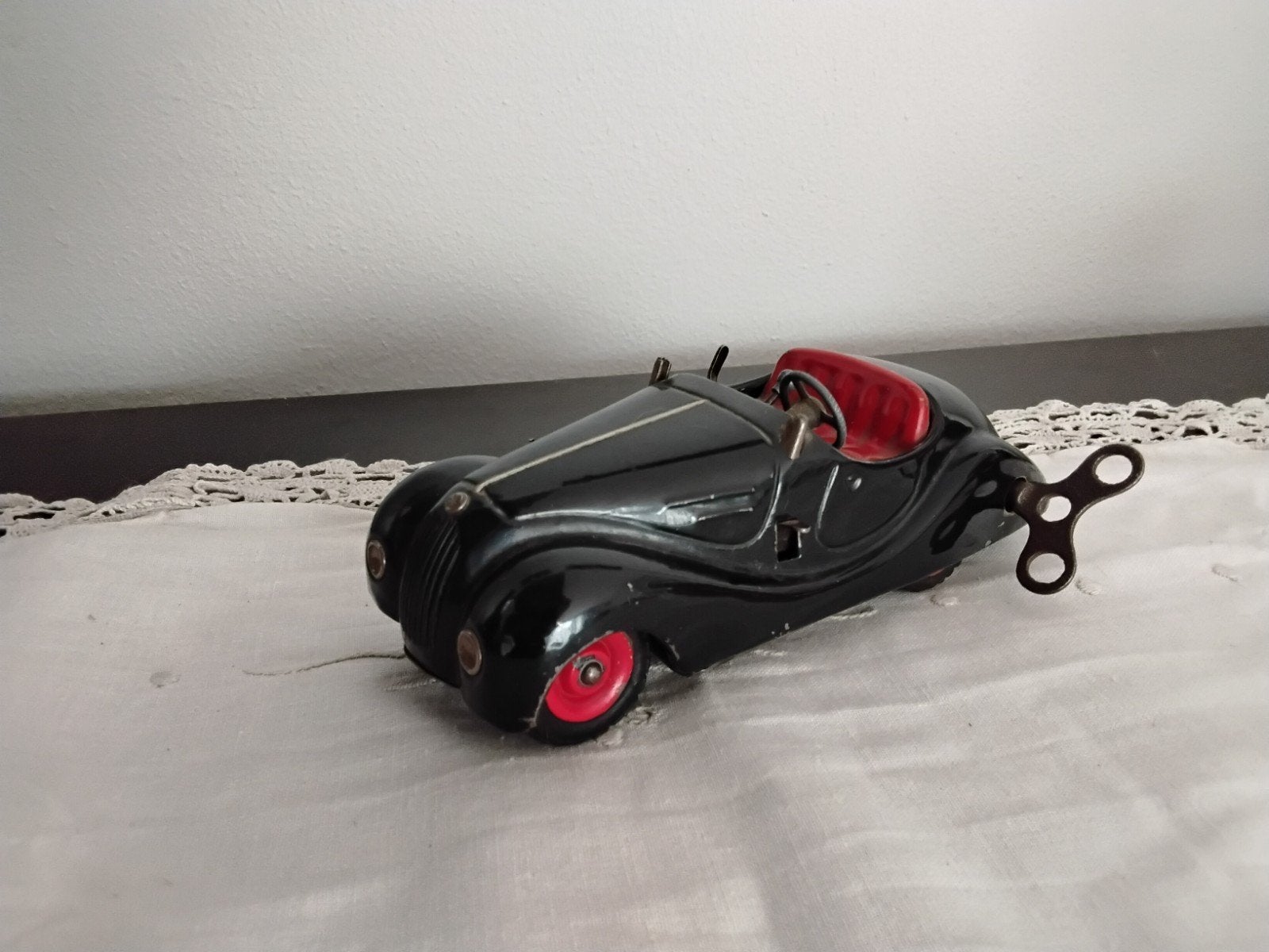 Schuco Examico 4001 Replica Speelgoedauto met Opwindsleutel, Ophalen of Verzenden, Zo goed als nieuw