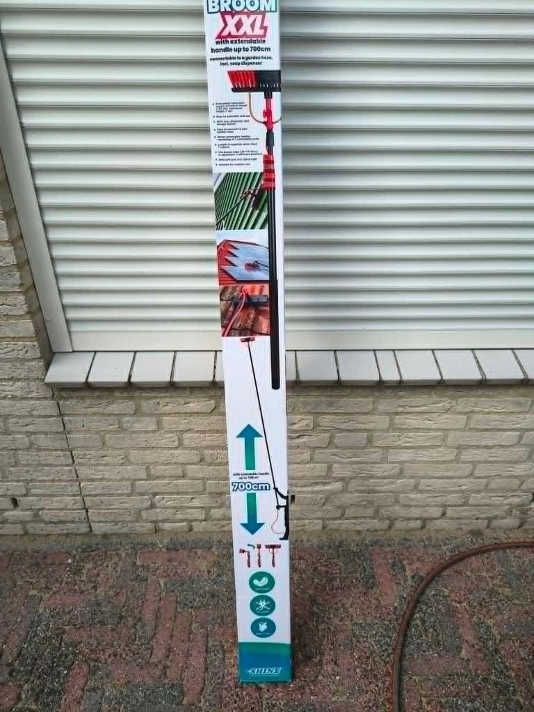 Telescopische wasborstel xxl 7 meter lengte .. NIEUW, Ophalen, Overige typen