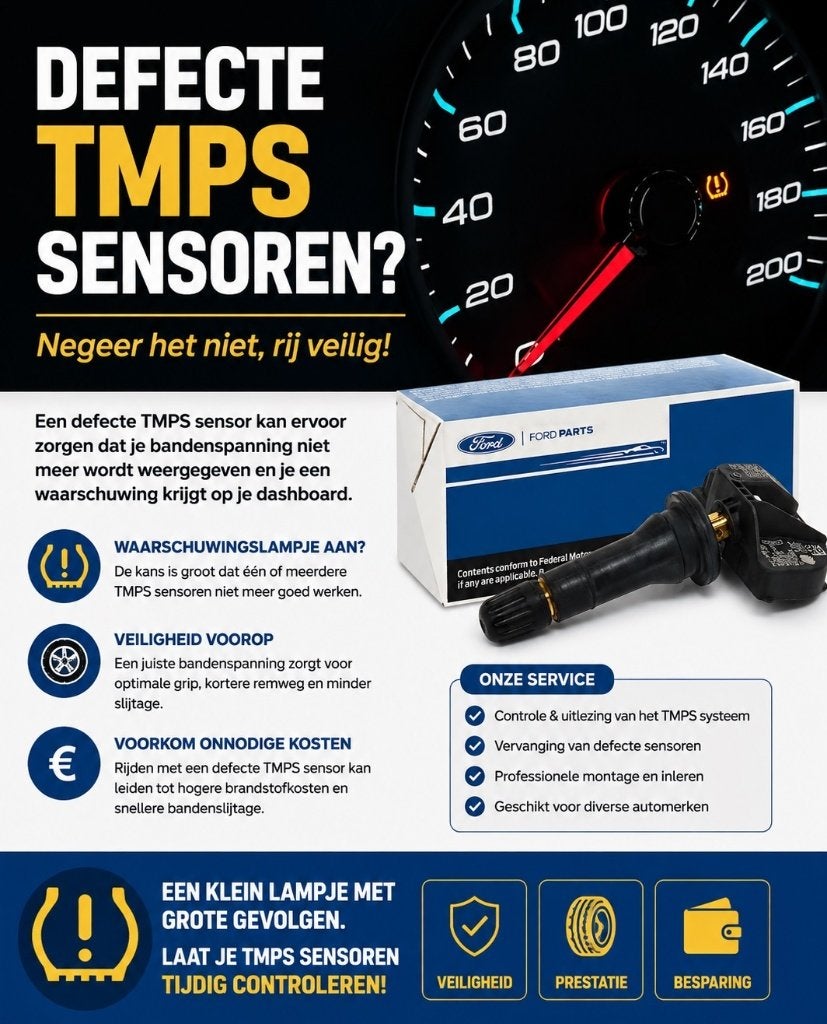 TMPS sensoren Ford, Opel, ectra, Ophalen of Verzenden, Nieuw, Ford