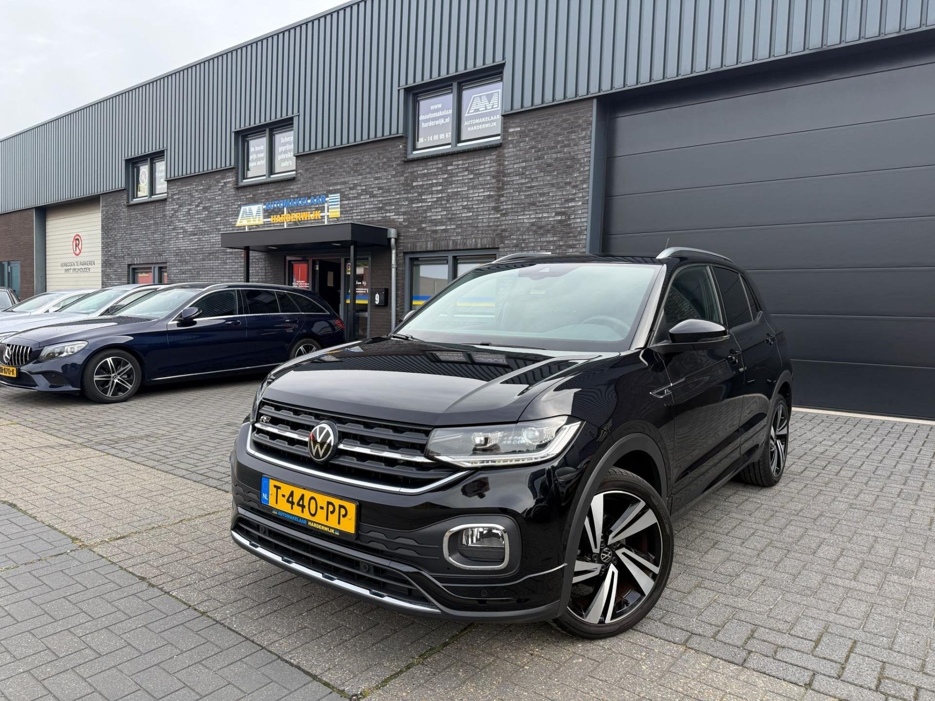 Volkswagen T-Cross 1.0 TSI R-Line | 1E EIGENAAR | 3/6/12MND, Auto's, T-Cross, Gebruikt, Zwart, Origineel Nederlands