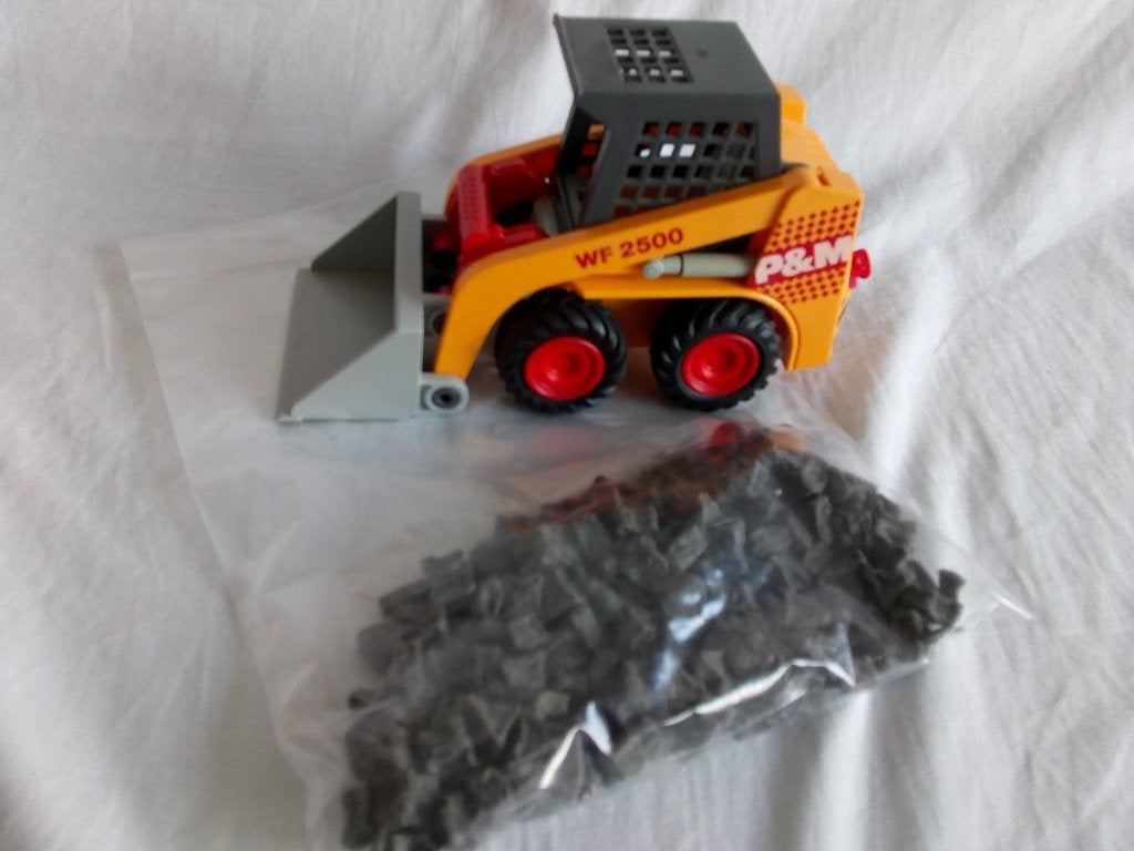 Playmobil set 4477minilader / mini bulldozer / shovel, Ophalen of Verzenden, Gebruikt