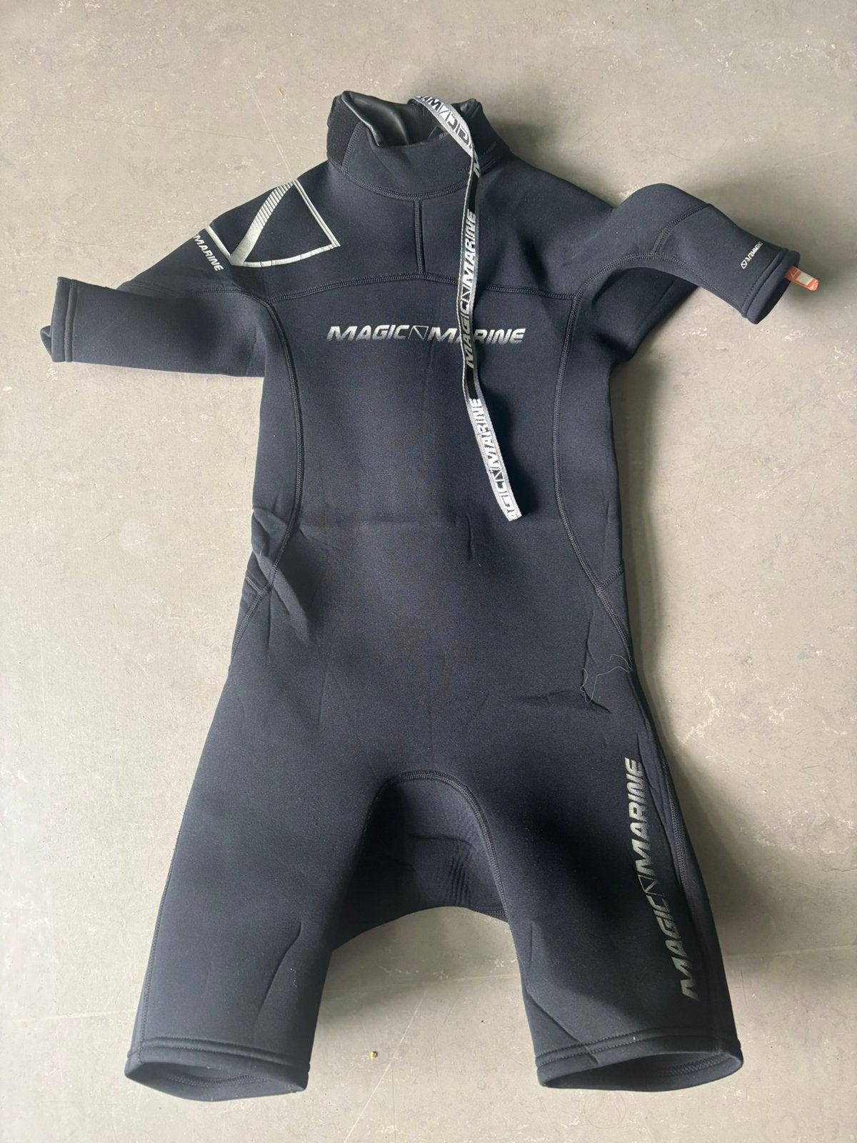 Wetsuit shorty junior 3/2 mm  mt L zgan magic marine, Ophalen of Verzenden, Zo goed als nieuw, Kind, Wetsuit
