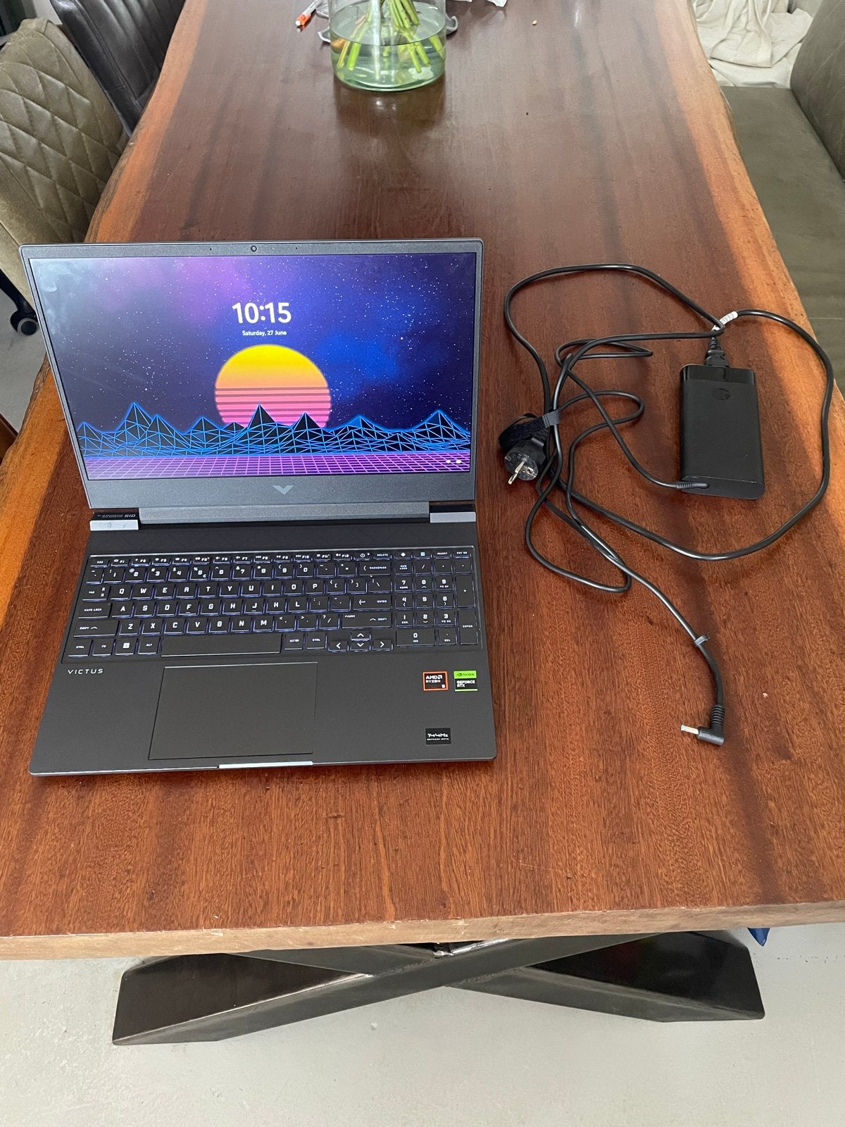 Hp victus rtx 4060 ryzen 5, Computers en Software, Windows Laptops, Met videokaart, Ophalen of Verzenden, Zo goed als nieuw, SSD