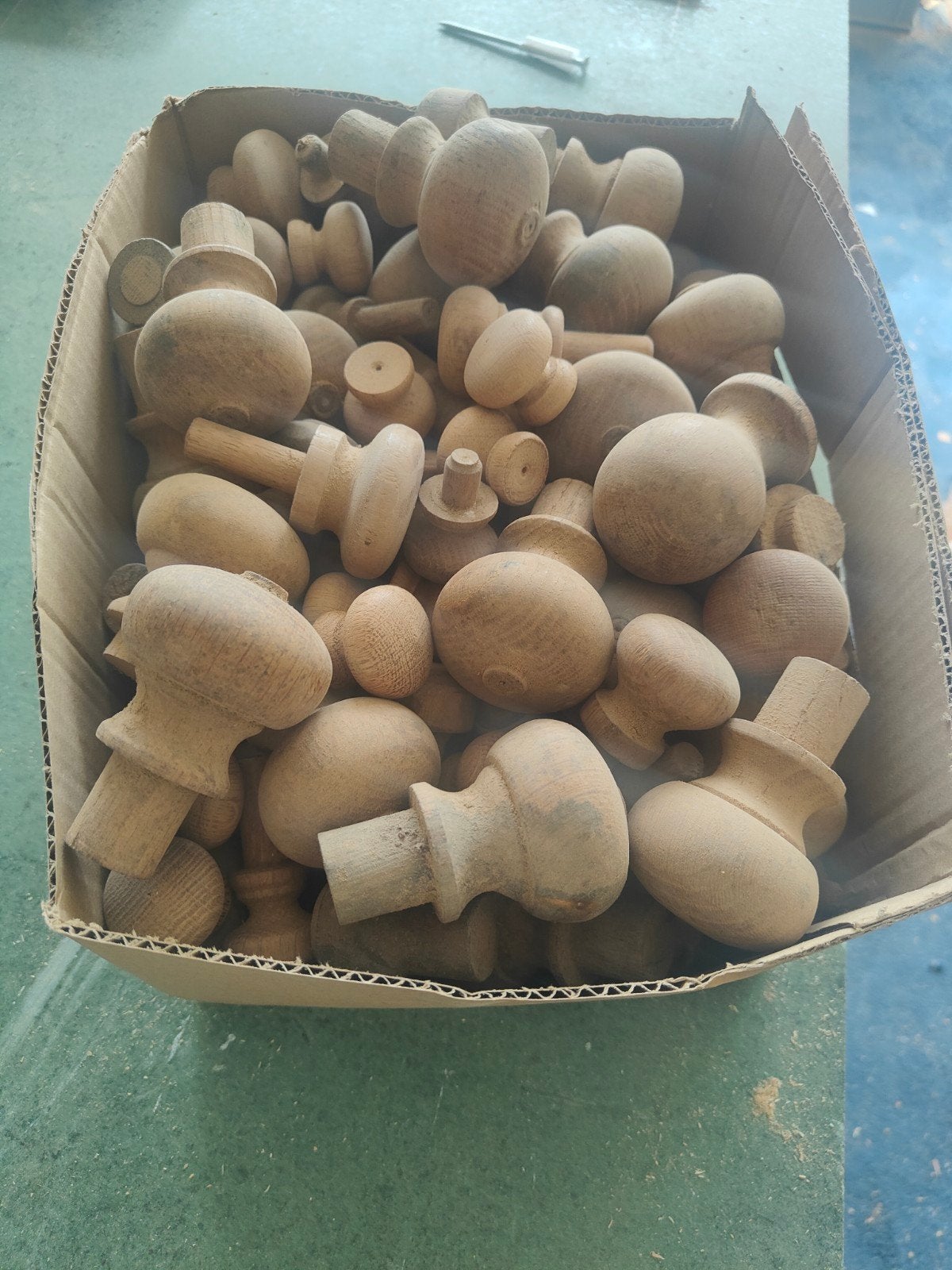 houten deur knoppen, Ophalen of Verzenden, Gebruikt, Overige materialen