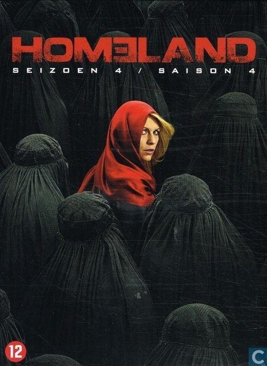 Homeland dvd, Nederlands, Seizoen 4, Ophalen of Verzenden, Vanaf 12 jaar