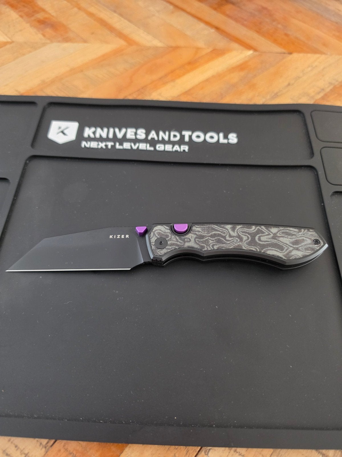 kizer wharning s45vn norplex micarta, Ophalen of Verzenden, Nieuw