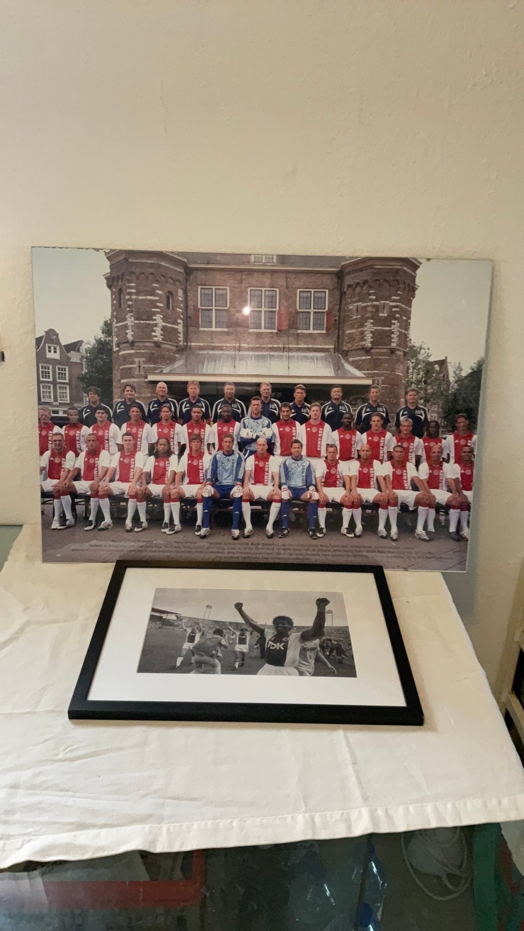 2 old AJAX POSTERS, Huis en Inrichting, Ophalen of Verzenden, Zo goed als nieuw, Minder dan 50 cm, Schilderij