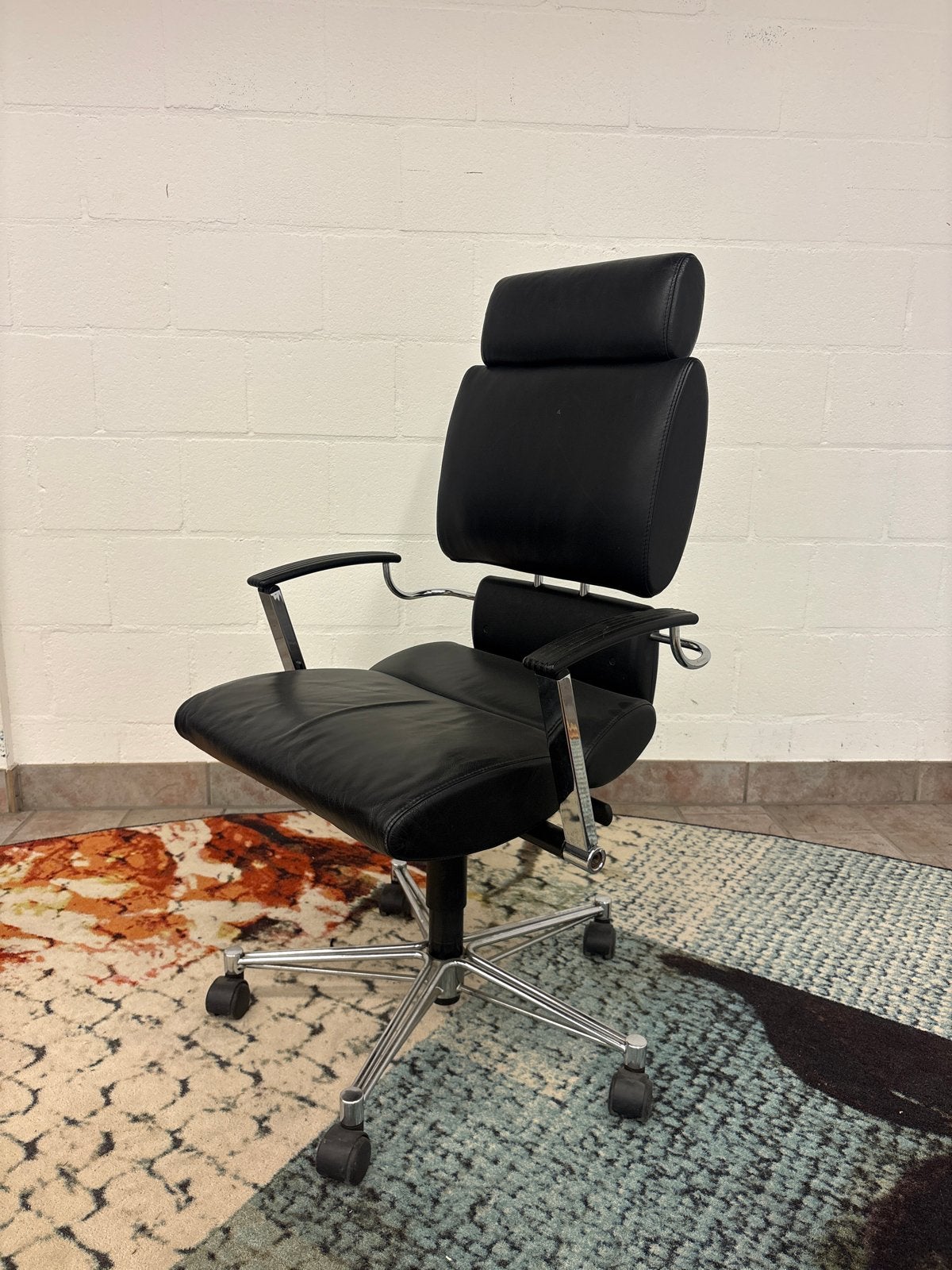 Topstar New AluArt Classic Directie Bureaustoel, Ophalen, Zwart, Gnr trading, Bureaustoel