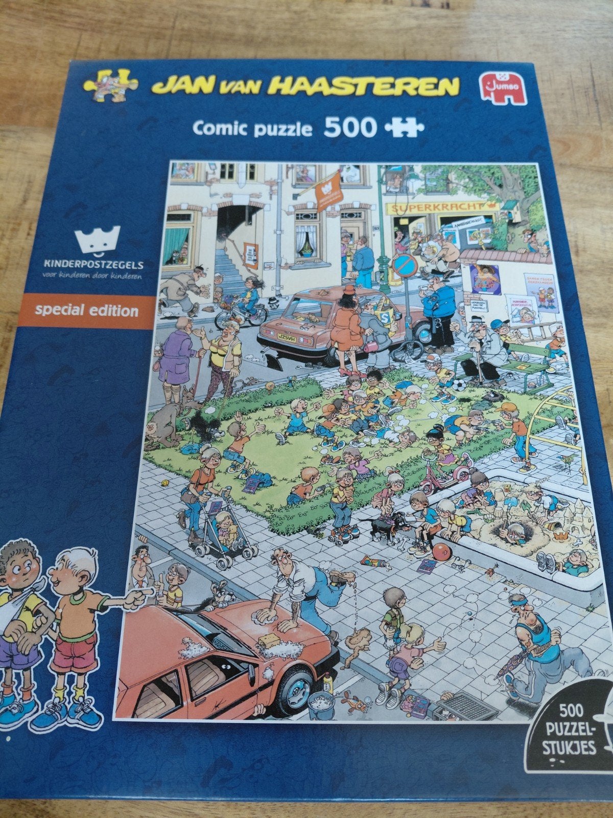 Jan van haasteren puzzel, Hobby en Vrije tijd, Denksport en Puzzels, Ophalen of Verzenden, 500 t/m 1500 stukjes, Zo goed als nieuw