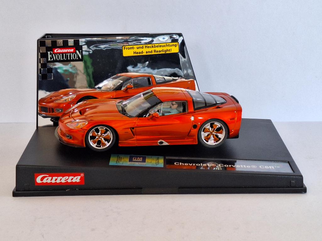 Carrera Evolution Chevrolet Corvette C6R Gustom Ref Nr 27174, Kinderen en Baby's, Speelgoed | Racebanen, Nieuw, Racebaan, Elektrisch