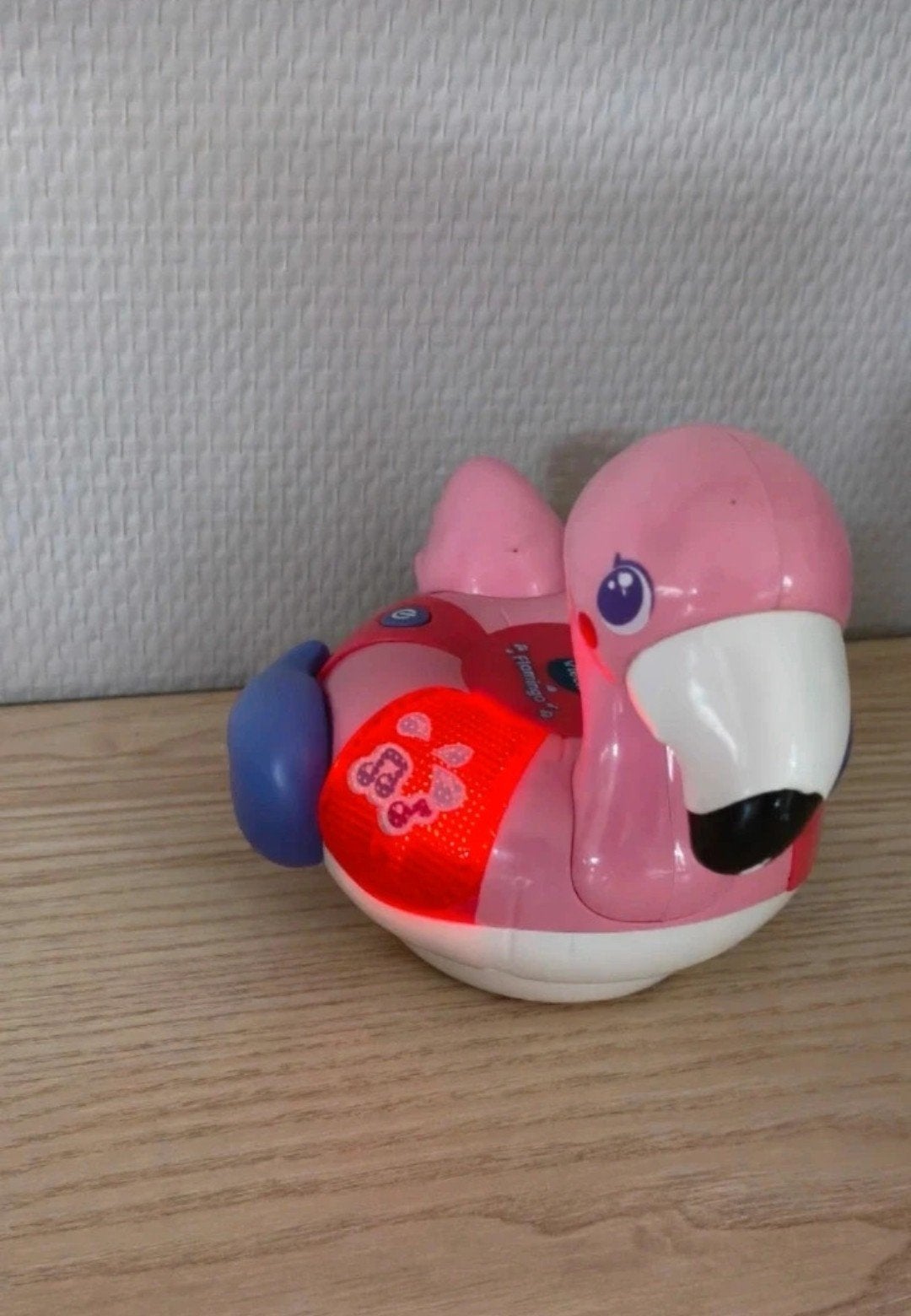 VTech Blub Blub Bad Waterpret Flamingo interactief badspeelg, Ophalen of Verzenden, Zo goed als nieuw