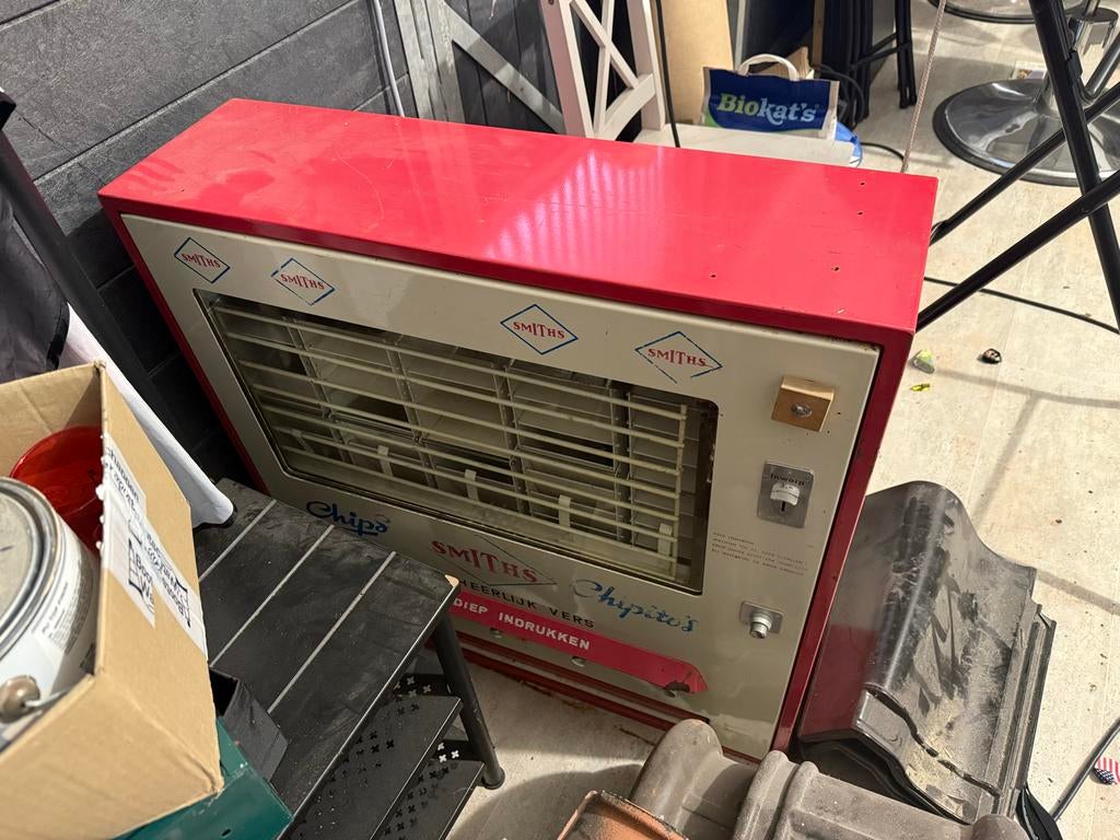 Vintage Smiths Chipito's handmatige snoepautomaat, Verzamelen, Automaten | Overige, Ophalen, Gebruikt