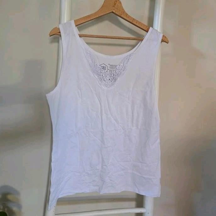Dolce Bella Witte Top met Kant - Maat XL, Dolce Bella, Wit, Maat 46/48 (XL) of groter, Ophalen of Verzenden