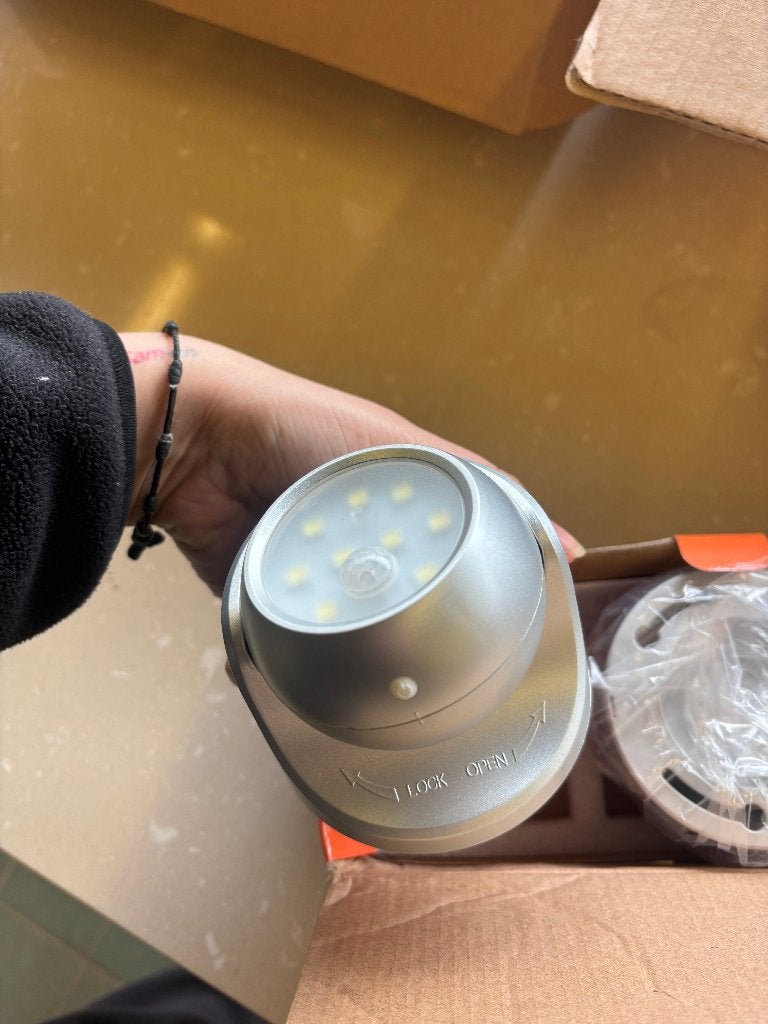 Quintezz WML300 LED sensorlampen set van 3  CS26796, Wit, Kunststof, Nieuw, Overige fittingen