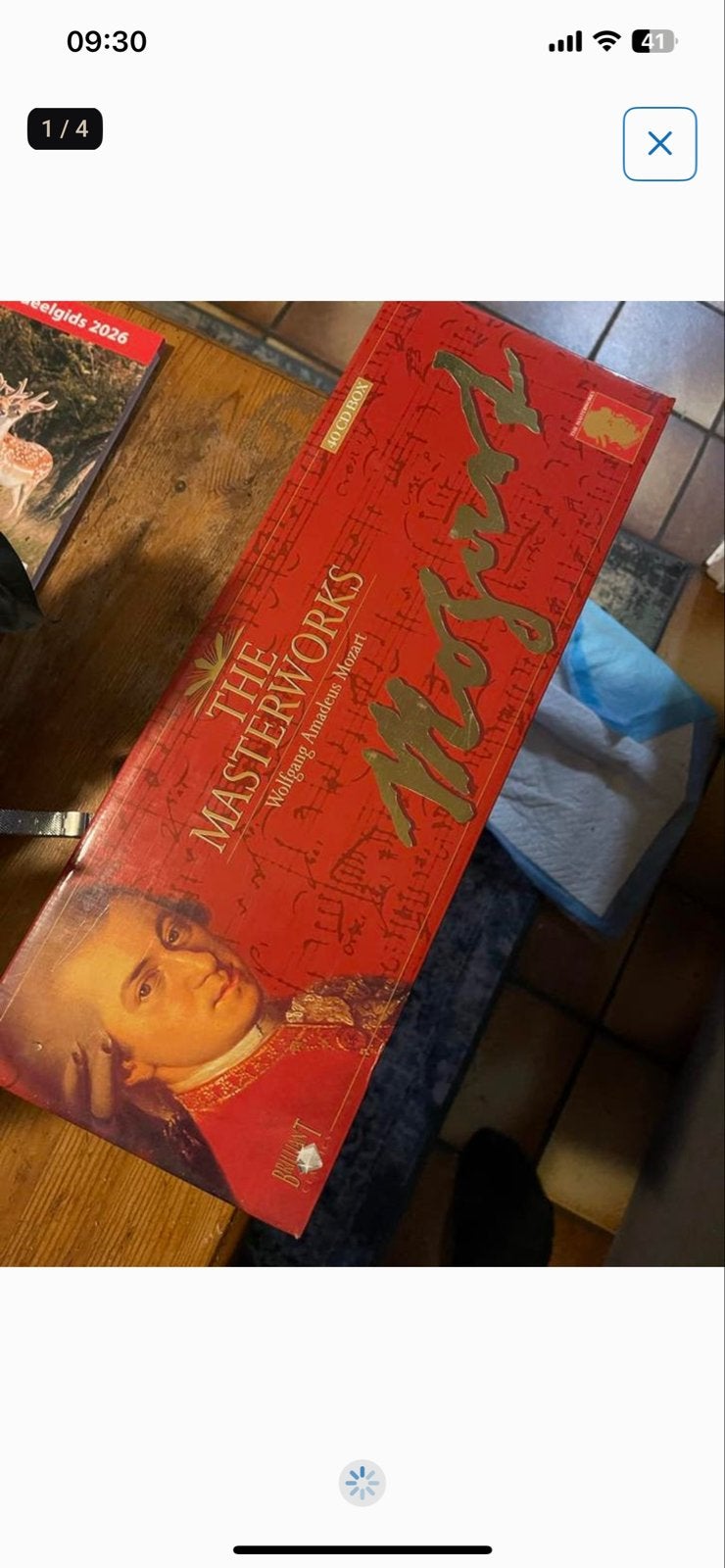Mozart The Masterworks Boxset - Klassieke CD Collectie, Cd's en Dvd's, Boxset, Mozart, Ophalen of Verzenden, Zo goed als nieuw