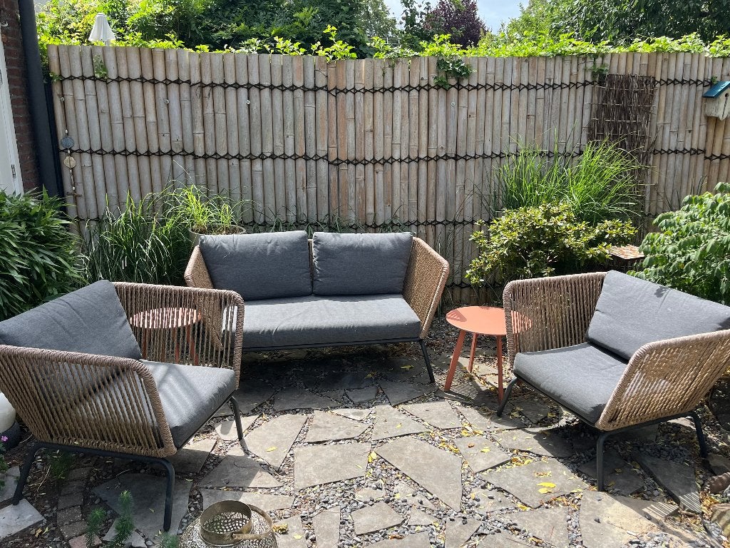 Tuinset, Ophalen, 4 zitplaatsen, Gebruikt, Bank