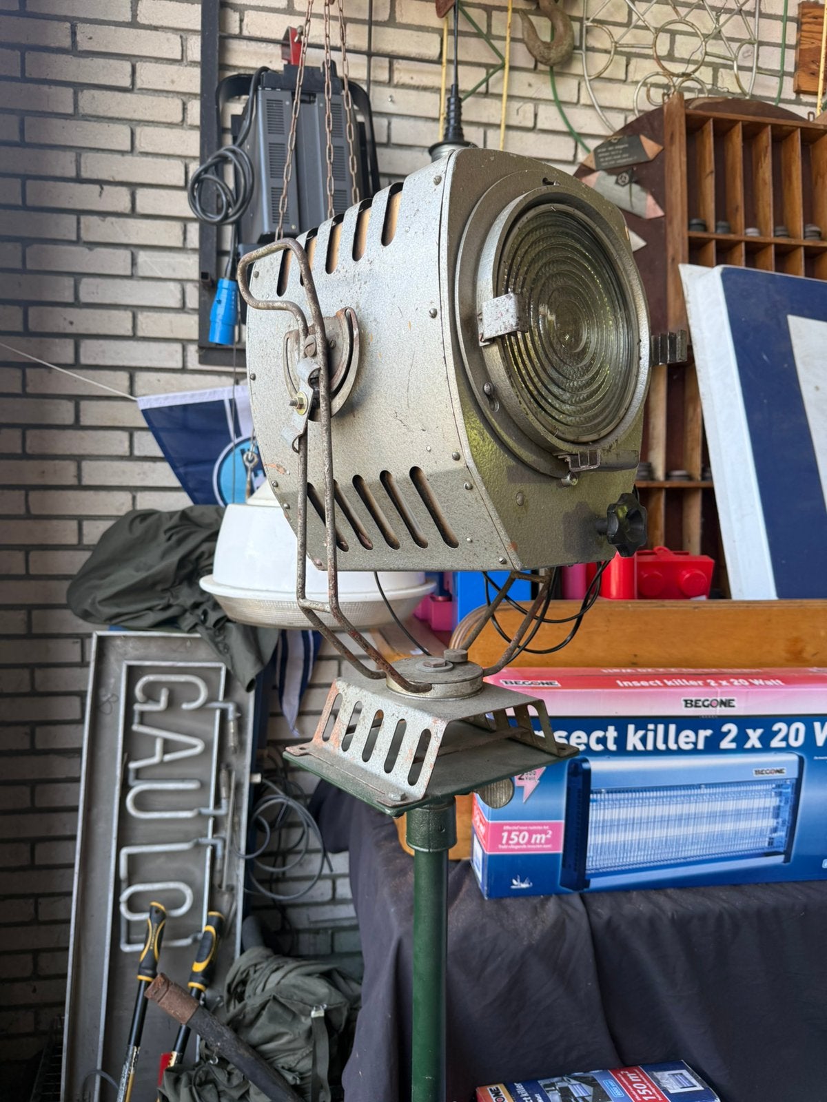 Vintage theaterspot, Ophalen, Gebruikt, X, X