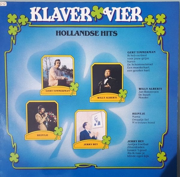 Nederlandse L.P. (1982) Klaver Vier - Hollandse Hits, Cd's en Dvd's, Vinyl | Nederlandstalig, LP, Gebruikt, Complilatie, Ophalen of Verzenden