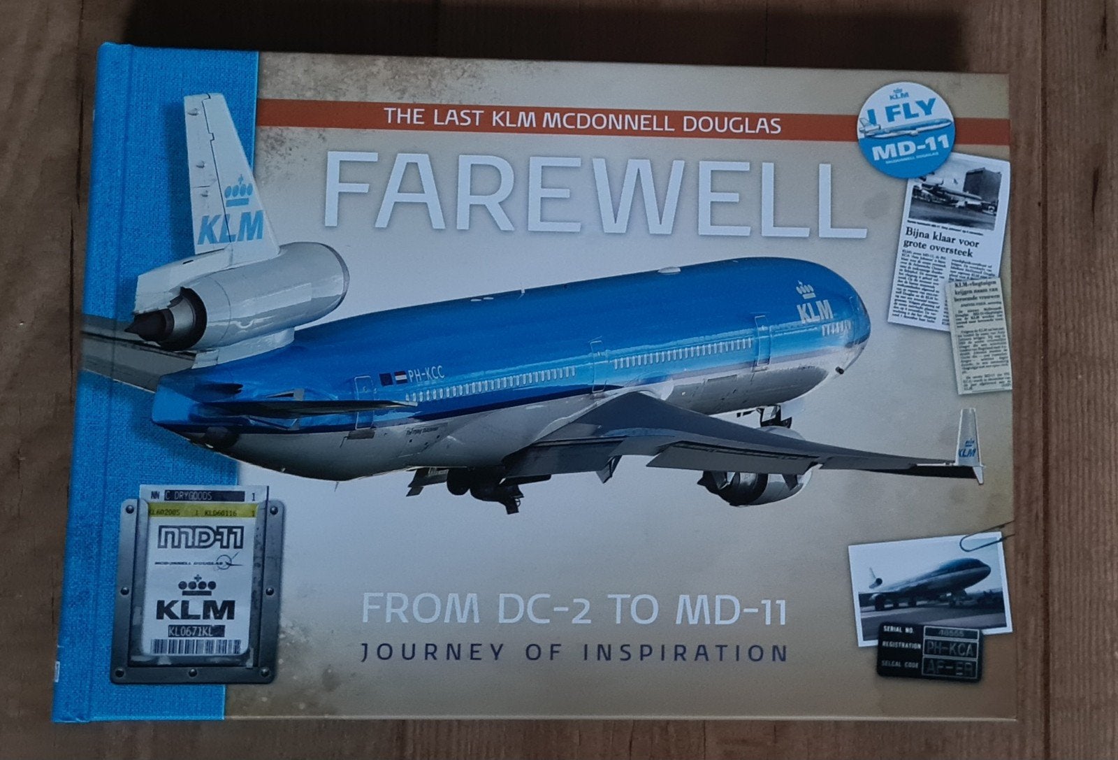 The last KLM MCDonnell Douglas FAREWELL, Verzamelen, Ophalen of Verzenden, Nieuw, Boek of Tijdschrift