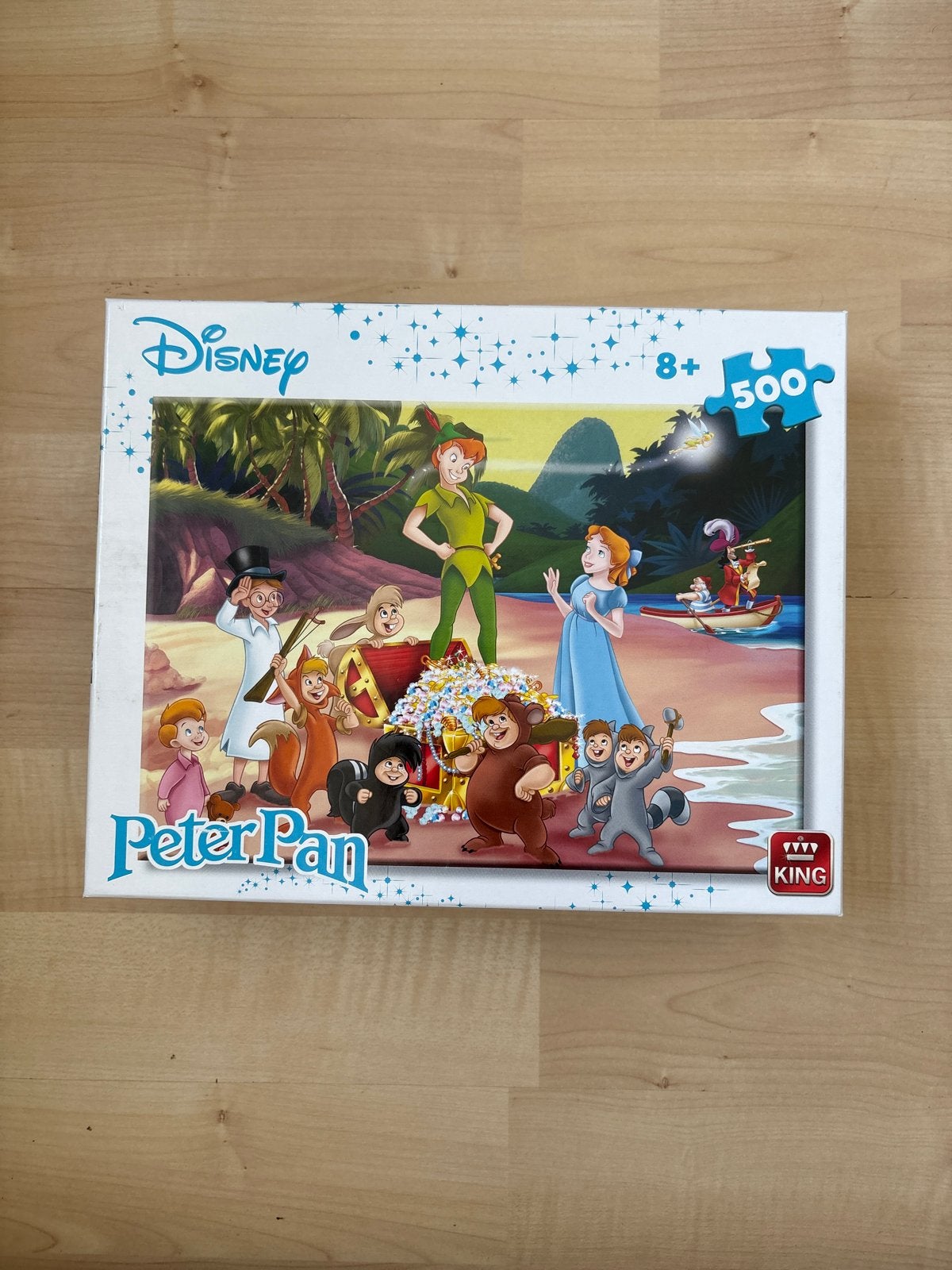 Disney Peter Pan Legpuzzel 500 stukjes - King, Ophalen of Verzenden, Meer dan 50 stukjes, Gebruikt, 6 jaar of ouder