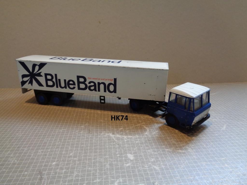 daf 2600 blue band, Hobby en Vrije tijd, Modelauto's | 1:50, Ophalen of Verzenden, Zo goed als nieuw, Bus of Vrachtwagen, Lion Toys