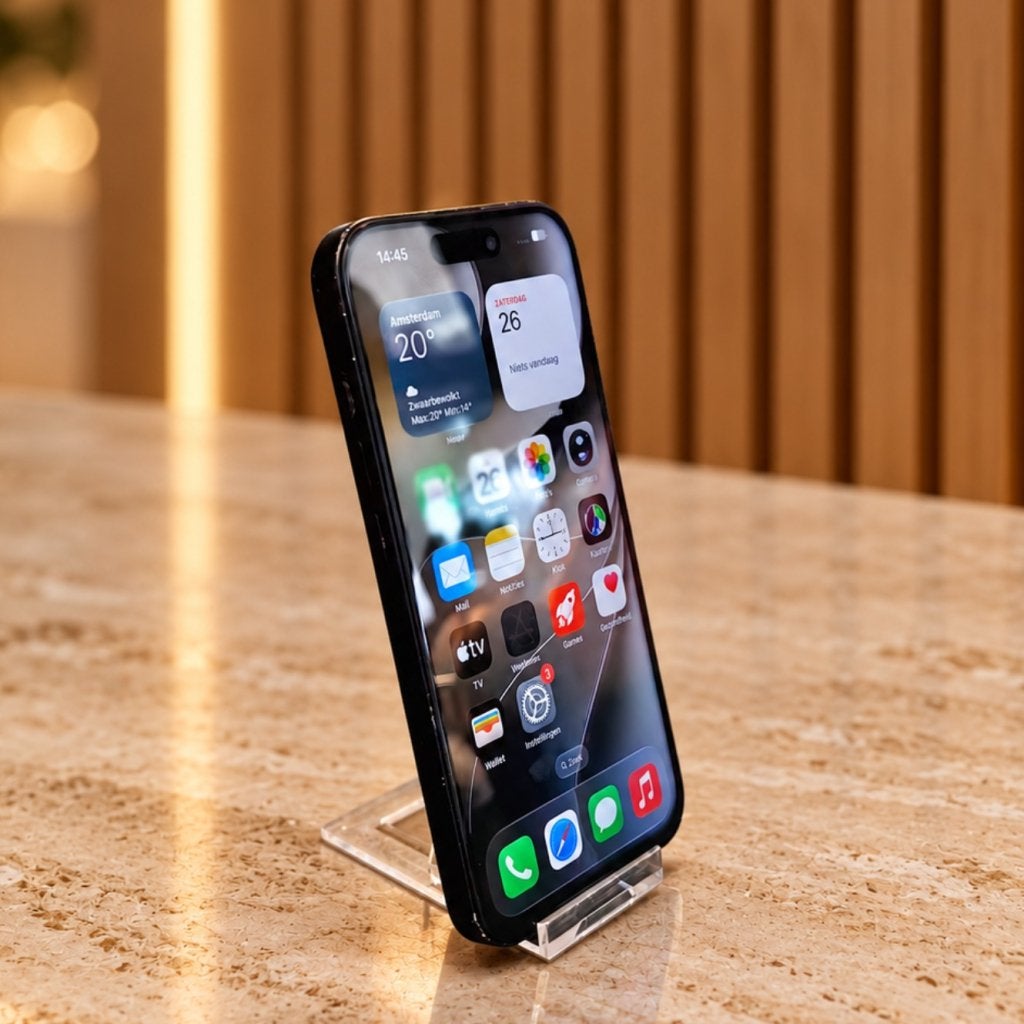 Apple iPhone 15 128GB Accu 89% - In Nette Staat, Apple, Zo goed als nieuw, Support@apple.com, One Apple Park Way
Cupertino, CA 95014
United States