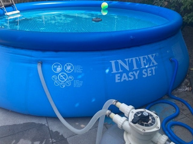 Intex zwembad Met alles wat nodig is om zuiver te houden., Ophalen, 80 tot 120 cm, Rond, 300 cm of meer