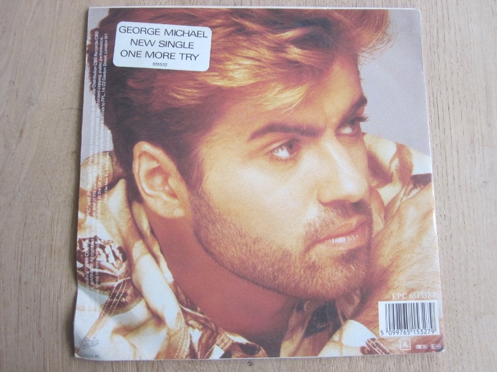 George Michael - One more try, Verzenden, 7 inch, Zo goed als nieuw, Beschermende buitenhoes