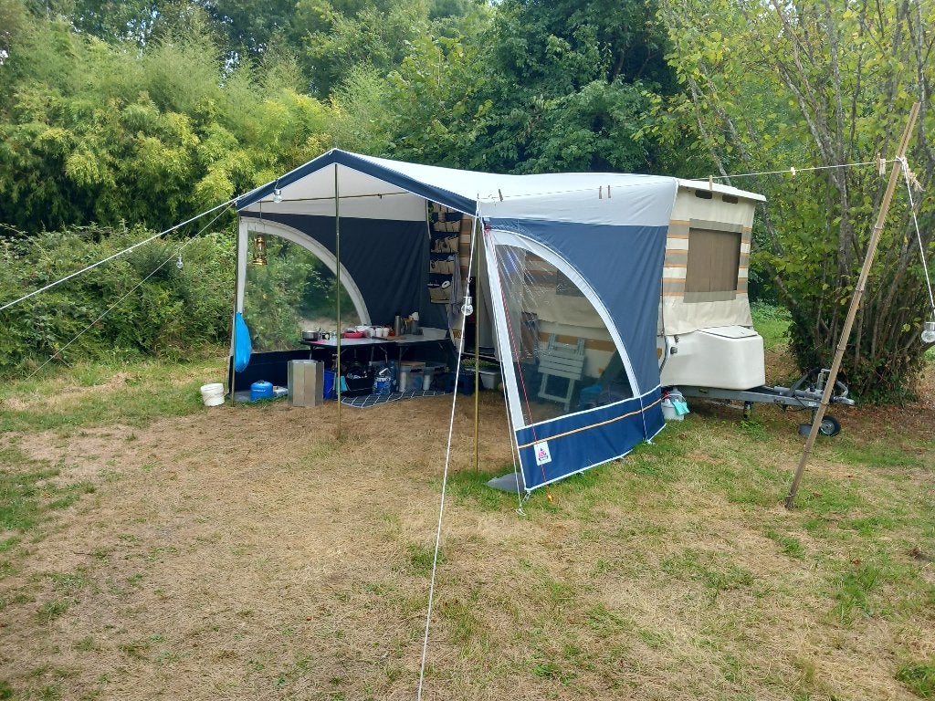 Vintage Vouwwagen Paradiso type 325 bouwjaar 1988, Meerkleurig, Tot en met 2, Ophalen, Overige merken
