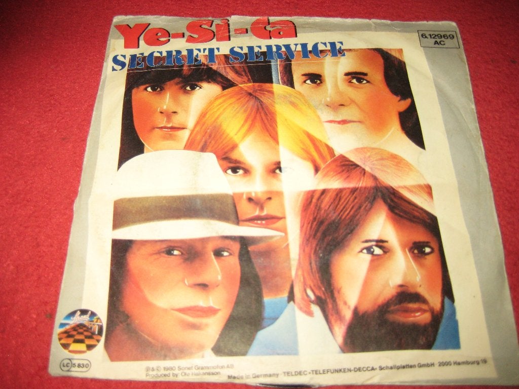 Secret Service: Ye-Si-Ca (single) (NO63), Ophalen of Verzenden, Zo goed als nieuw, Pop