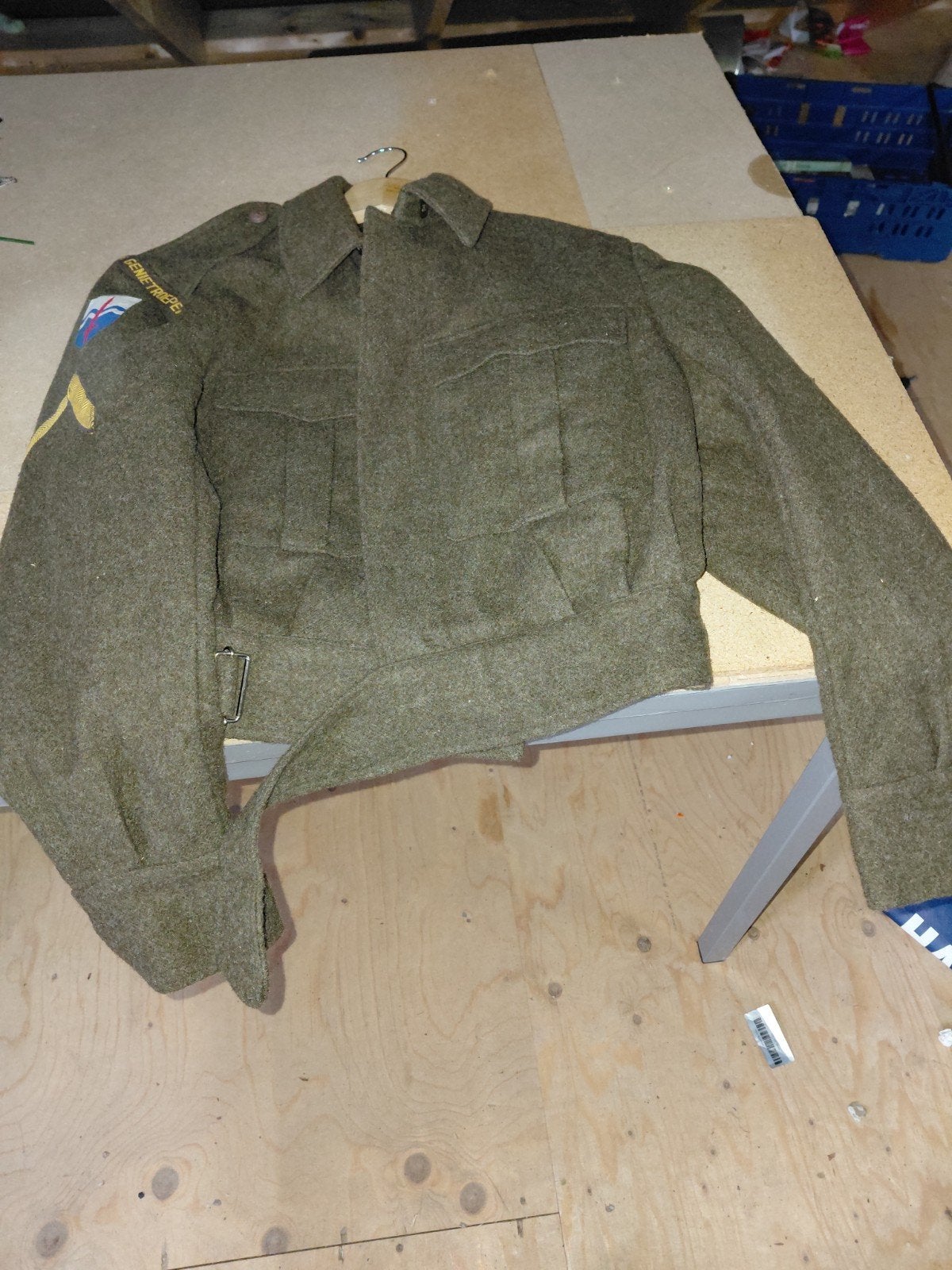 battledress mvo, Verzamelen, Ophalen of Verzenden, Landmacht, Nederland, Kleding of Schoenen